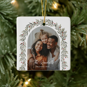 Adorno De Cerámica Navidades fotográficos modernos de Green Arch