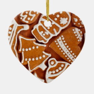 Adorno De Cerámica Navidades Gingerbread Biscuits