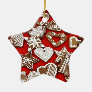 Adorno De Cerámica Navidades Gingerbread Cookies