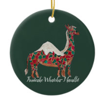 Navidades Giraffe/camello