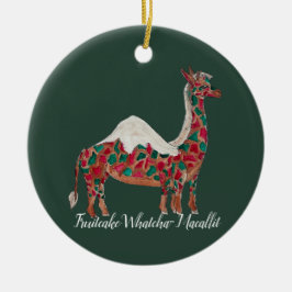 Adorno De Cerámica Navidades Giraffe/camello