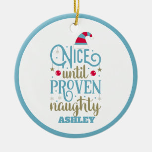 Adorno De Cerámica Navidades graciosos y bonitos personalizados