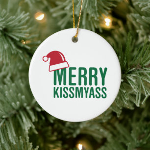 Adorno De Cerámica Navidades groseros