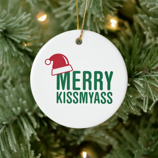 Adorno De Cerámica Navidades groseros (Árbol)