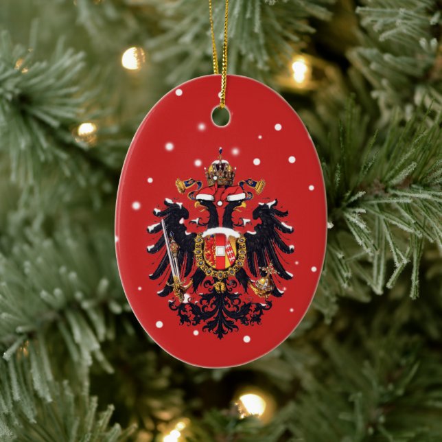 Adorno De Cerámica Navidades Habsburg Doppeladler (Árbol)