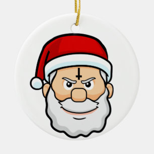 Adorno De Cerámica navidades hail santa