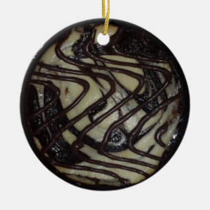 Adorno De Cerámica Navidades Hap-pie Divertido paquete de comida