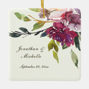 Adorno De Cerámica Navidades Inspiradores Bodas personalizados