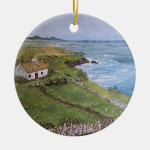 Adorno De Cerámica Navidades irlandeses de honor Irlanda Condado de K