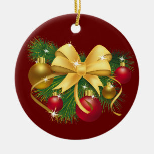 Adorno De Cerámica Navidades Jingle Bell