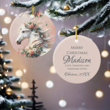 Navidades mágicos caballo de Año Nuevo