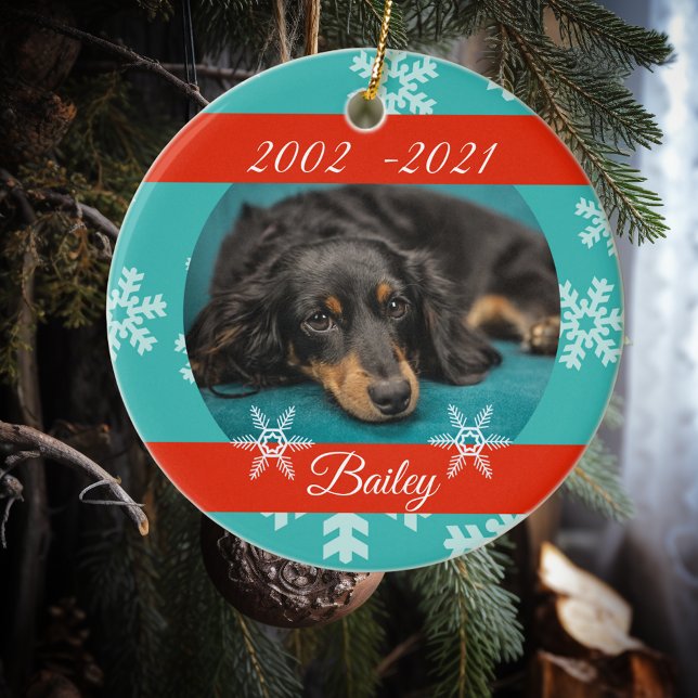 Adorno De Cerámica Navidades Mascota de vacaciones Perro Gato conmemo (Subido por el creador)