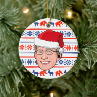 ADORNO DE CERÁMICA NAVIDADES MÉDICA FAUCI