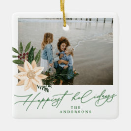 Adorno De Cerámica navidades modernos foto de fiestas botánicas felic