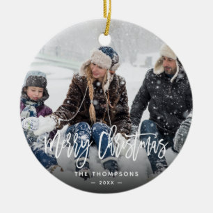 Adorno De Cerámica Navidades modernos - Foto de la mano dejada a mano