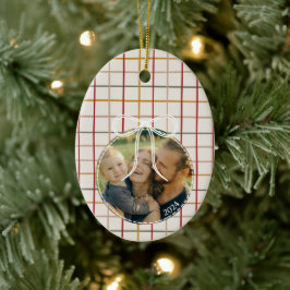 Adorno De Cerámica Navidades modernos tira una foto
