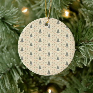Adorno De Cerámica Navidades modernos vintage/retro/invierno