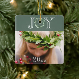 Adorno De Cerámica Navidades navideños personalizados de fotografía d