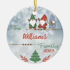 Adorno De Cerámica Navidades Nome