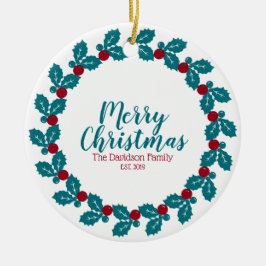 Adorno De Cerámica Navidades personalizados