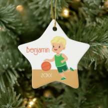 Navidades personalizados de básquetbol