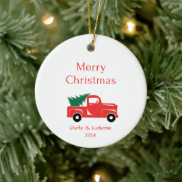 Adorno De Cerámica Navidades personalizados de honor de navidad perso