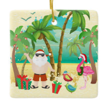 Navidades personalizados de Santa y Aves de Playa