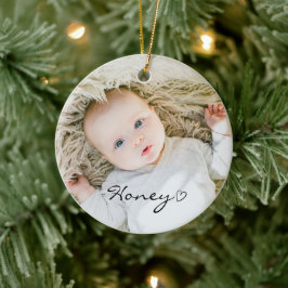 Adorno De Cerámica navidades personalizados Decor, foto de familia Pe