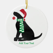 Navidades personalizados perro de vacaciones en el
