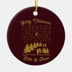 Adorno De Cerámica Navidades religiosos, nacimiento de Jesús