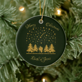 Adorno De Cerámica Navidades religiosos Virgen María, San José, Jesús