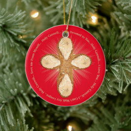 Adorno De Cerámica Navidades rojos italianos divertidos en Cannoli