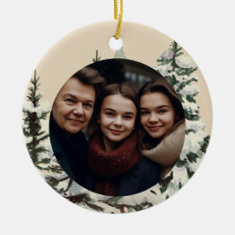 Adorno De Cerámica Navidades rurales de Rustic Farmhouse