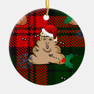 Adorno De Cerámica navidades se deshacen de trump