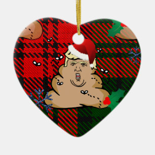 Adorno De Cerámica navidades se deshacen de trump