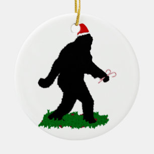 Adorno De Cerámica Navidades Squatchin'