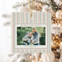 Navidades Stripes One Photo