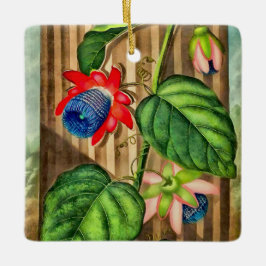 Adorno De Cerámica Navidades - Templo de la Flora de Pasión Ausente-F