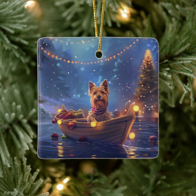 Adorno De Cerámica Navidades Territoriales Australianos disfrutan de  (Árbol)