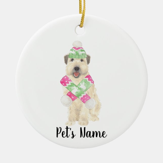 Adorno De Cerámica Navidades Territoriales Personalizados De Llanto R (Frente)