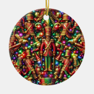 Adorno De Cerámica NAVIDADES ~ Tin Soldiers del siglo XIX ~