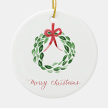 Navidades Wreath Ornament