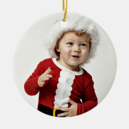 Adorno De Cerámica Navidades Wreath Photo Christmas Ornament Year