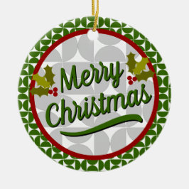 Adorno De Cerámica Navidades y Hanukkah