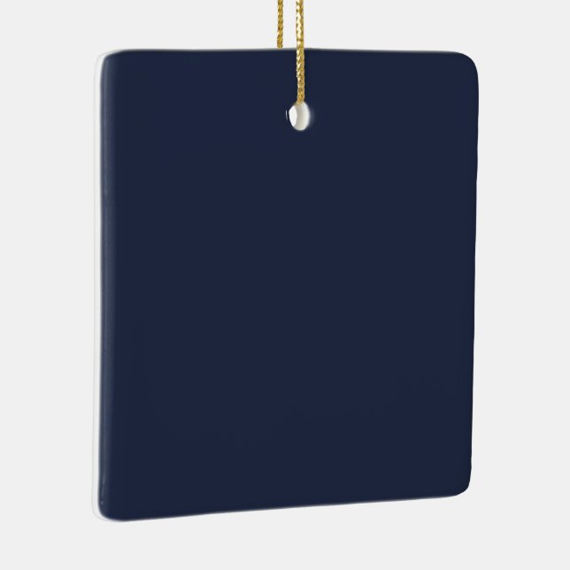Adorno De Cerámica Navy Blue (Derecha)