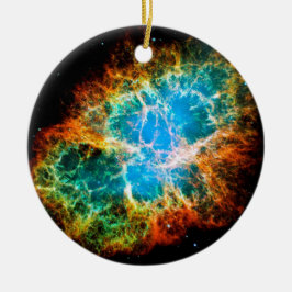 Adorno De Cerámica Nebulosa de cangrejo Supernova permanece hubble Sp