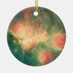 Adorno De Cerámica Nebulosa del gato Vía lechosa