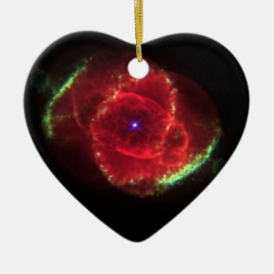 Adorno De Cerámica Nebulosa del ojo de gato