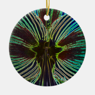Adorno De Cerámica Neon Amaryllis