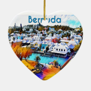 Adorno De Cerámica Neon Pop Bermuda